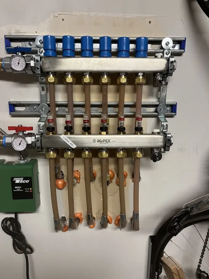 Plumber performing Leak Detection at a residential property in Lincoln